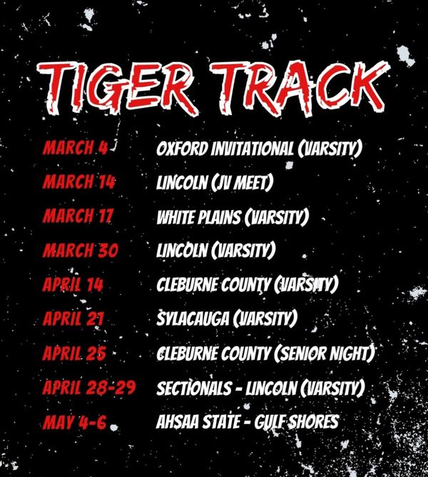 Track Schedule
